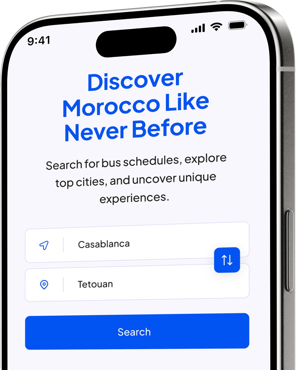 Mosafir app preview